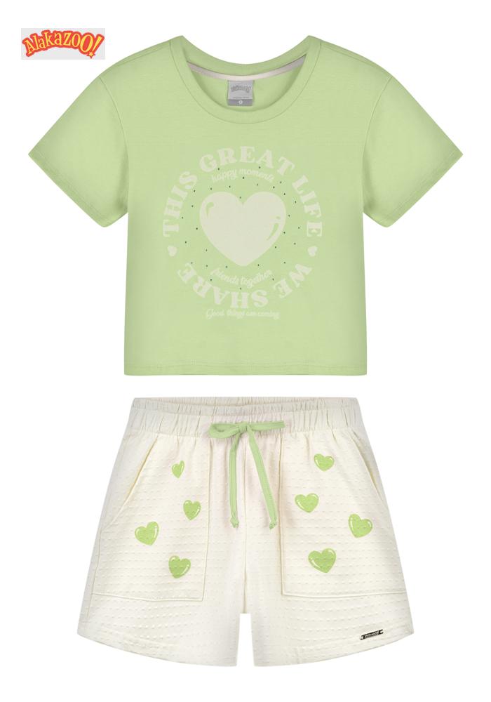 CONJUNTO M.M.PENT/M.NIKKO 08 VERDE NOW - FEMININO