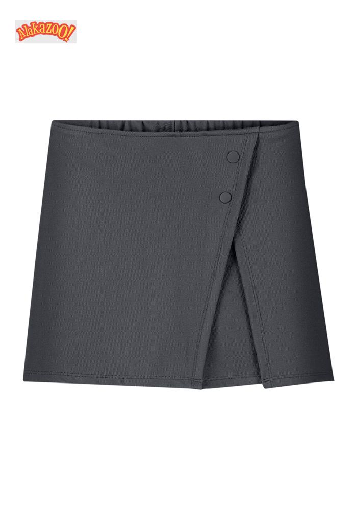 SHORTS SAIA MALHA DIAGONAL VEN 12 CINZA NIGHTCALL - FEMININO