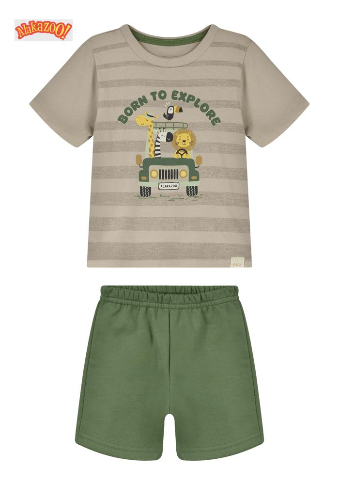 CONJUNTO M.M.PENT/MOLETOM S/FE GB VERDE NATIVE - MASCULINO