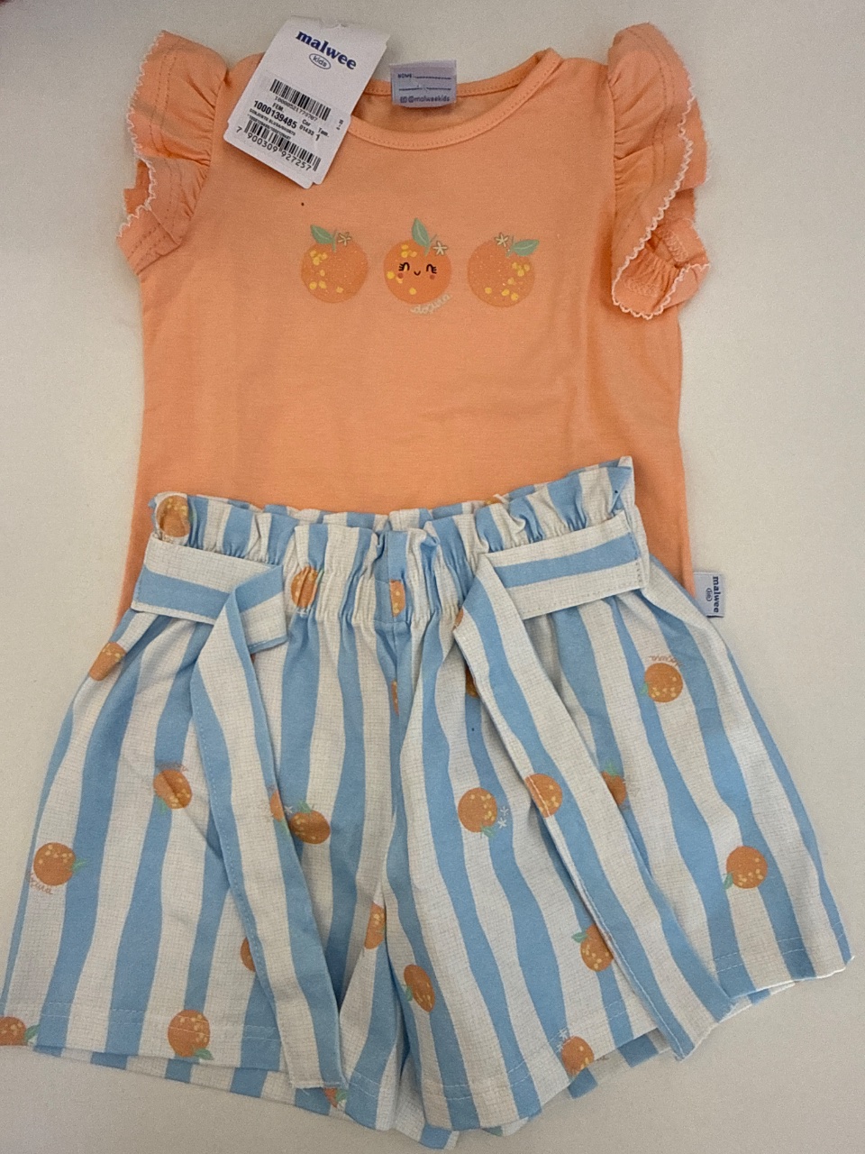 CONJUNTO BLUSA/SHORTS Cor 01433 Tam 1