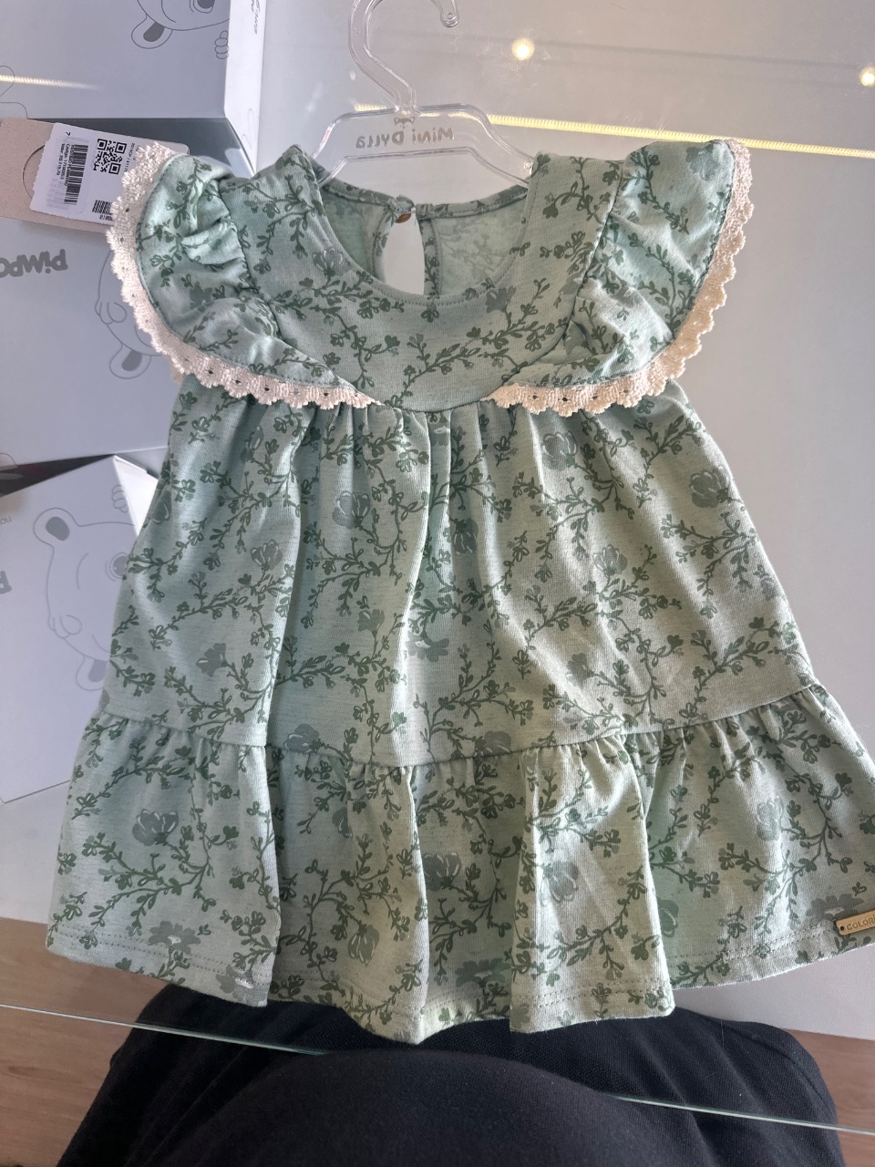 VESTIDO FEMININO INFANTIL (GR PB/GB) - 71253