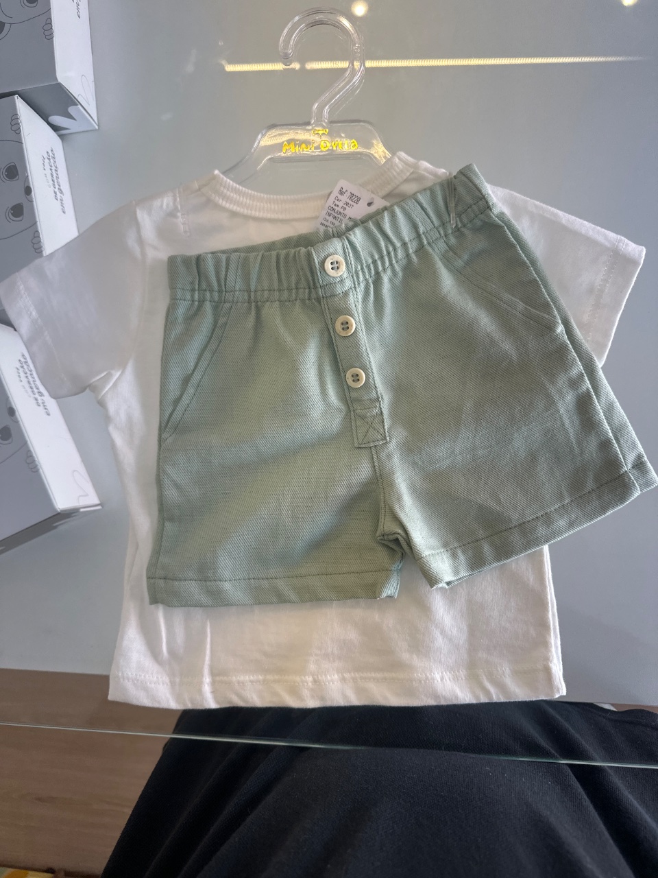 CONJUNTO MASCULINO INFANTIL (GR PB/GB) - 70220