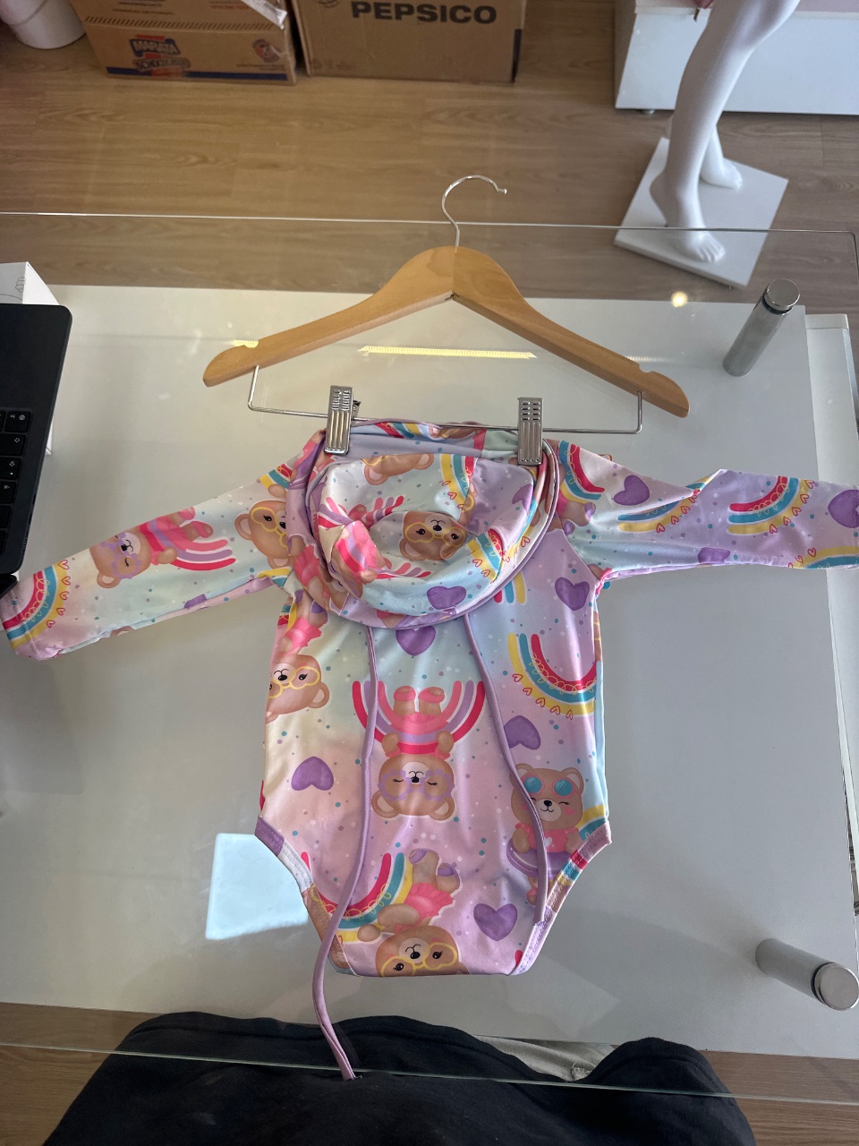 CONJUNTO BEBE MARLAN MB ROSA SORRISO