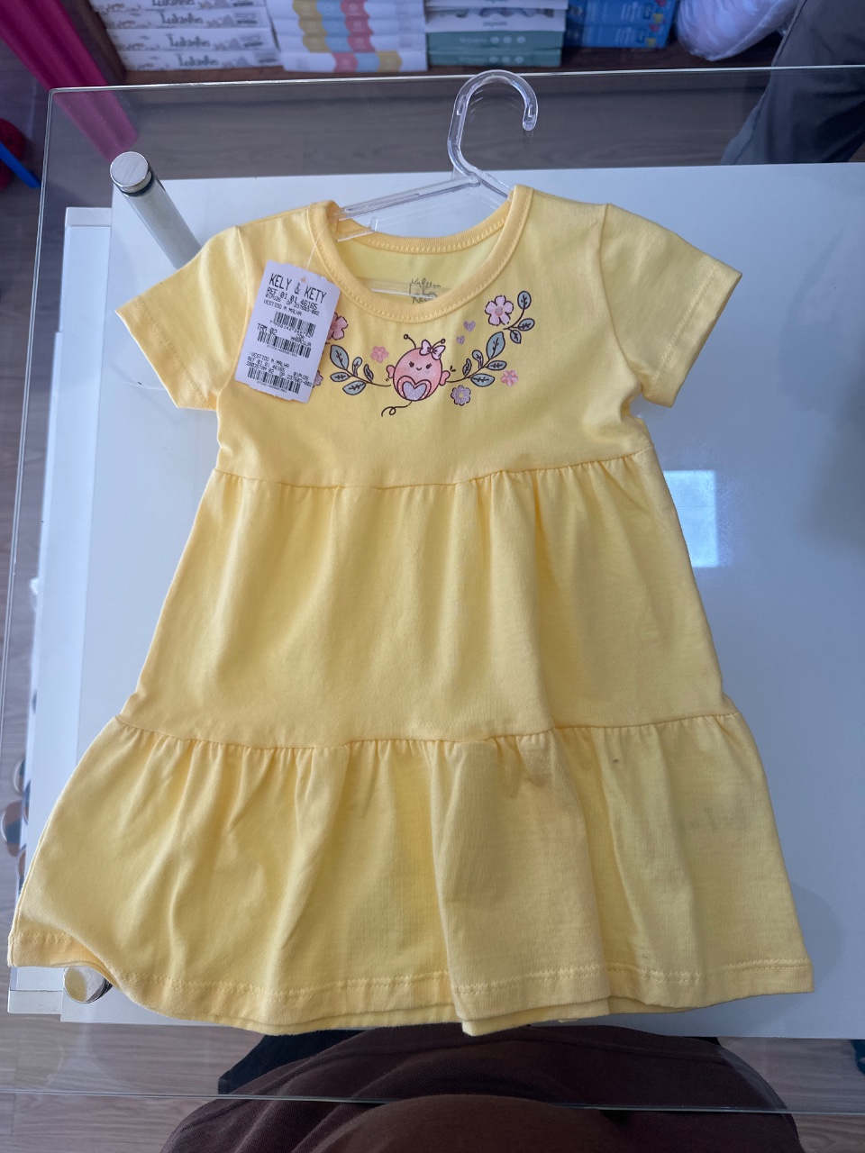 VESTIDO M.MALHA - PRIMEIROS PASSOS 01/02/03