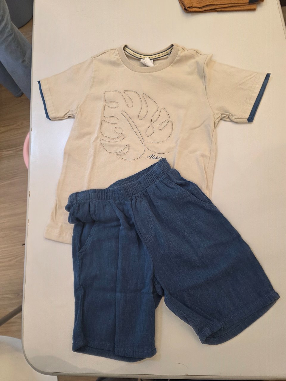 CONJUNTO M.M.PENT/T.PLANO LINH 04 BEGE SILVERSTONE