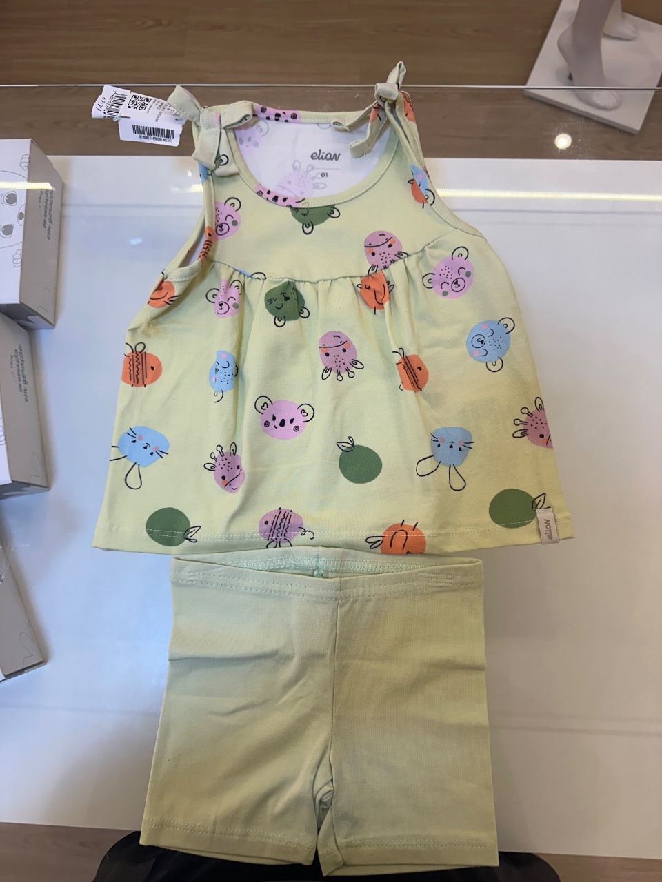 CONJUNTO FEMININO INFANTIL (GR 01/03)