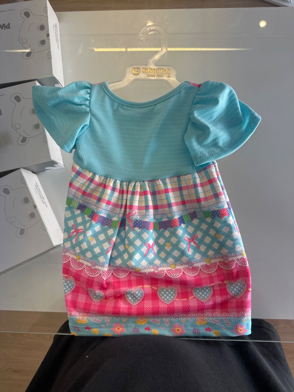VESTIDO BEBE MARLAN PB ESPUMA DOS SONHOS