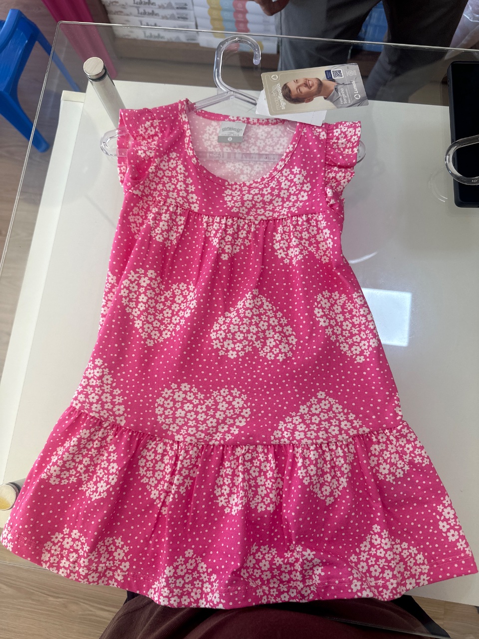 VESTIDO MEIA MALHA PENTEADA 02 AMOUR ROSA - FEMININO