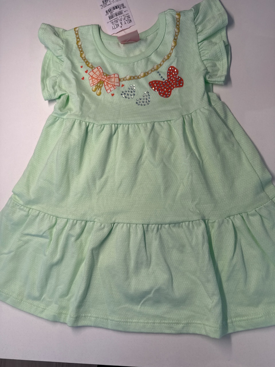 VESTIDO M.M TRABALHADA COLLOR - PRIMEIROS PASSOS 01/02/03