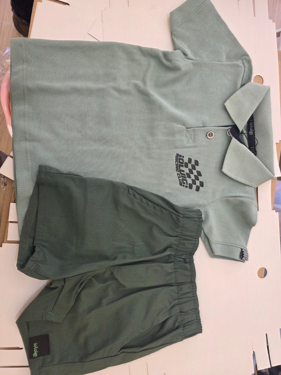 CONJUNTO INFANTIL IOLUIG! 02 VERDE ESPERANCA
