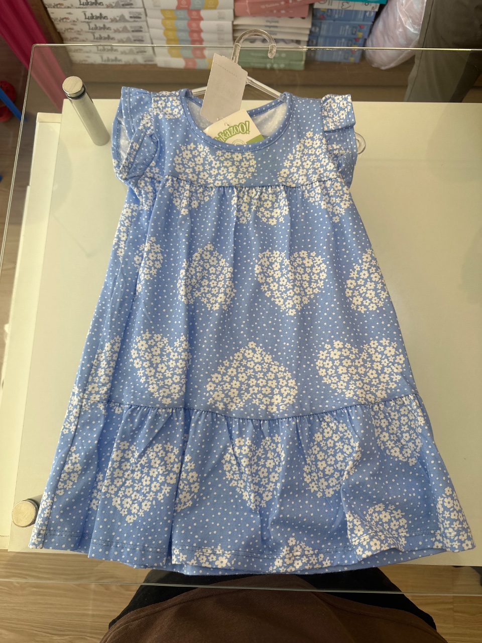 VESTIDO MEIA MALHA PENTEADA 03 AMOUR AZUL - FEMININO