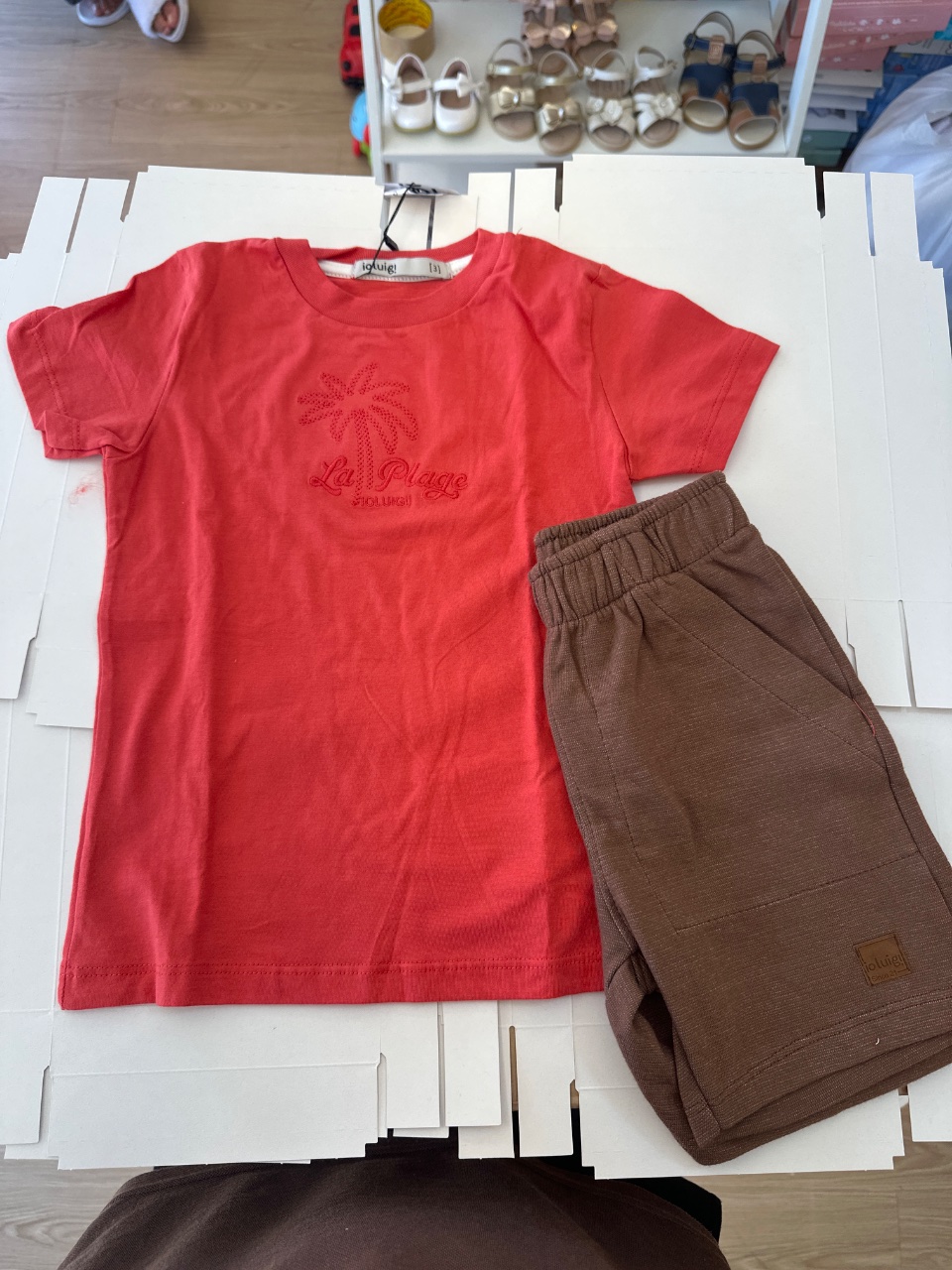 CONJUNTO INFANTIL IOLUIG! 03 VERMELHO REFUGIO