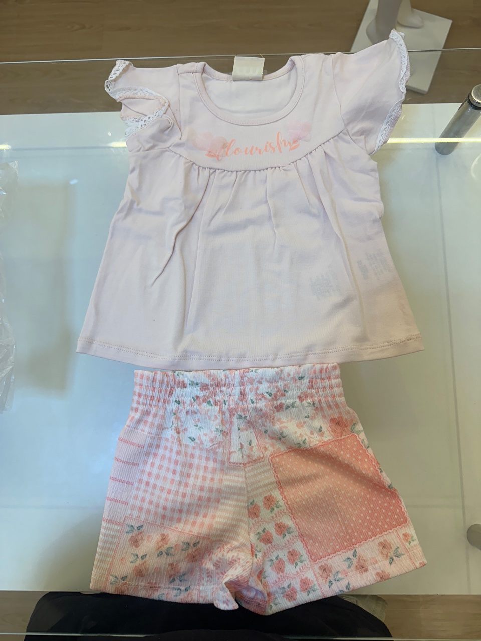 CONJUNTO INFANTL MILLI&NINA 01 ROSA DOCURA