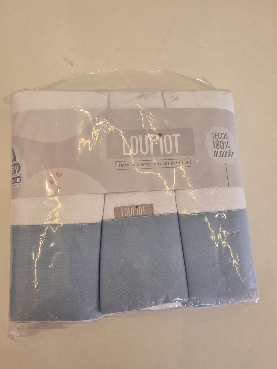 KIT MANTA CUEIRO C/ 3 UN