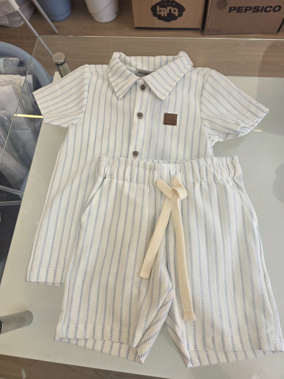 CONJUNTO INFANTIL IOLUIG! 02 AZUL MEDITERRANEO