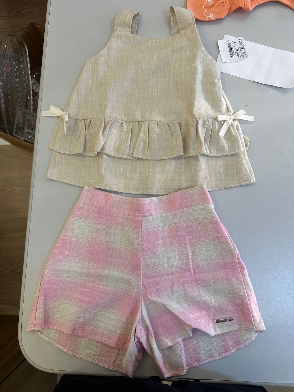CONJ BLUSA SHORTS