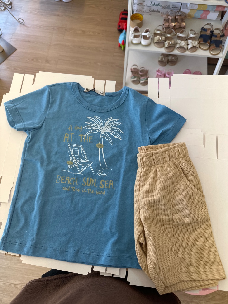 CONJUNTO INFANTIL IOLUIG! 01 AZUL SONHO
